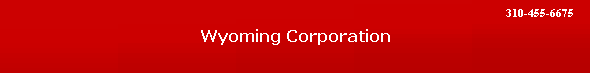 Wyoming Corporation